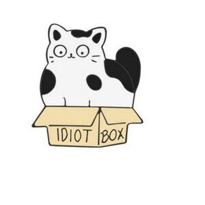 🍡New Cute funny little Cartoon Cat kitten Enamel Pin/Brooch for clothes bags